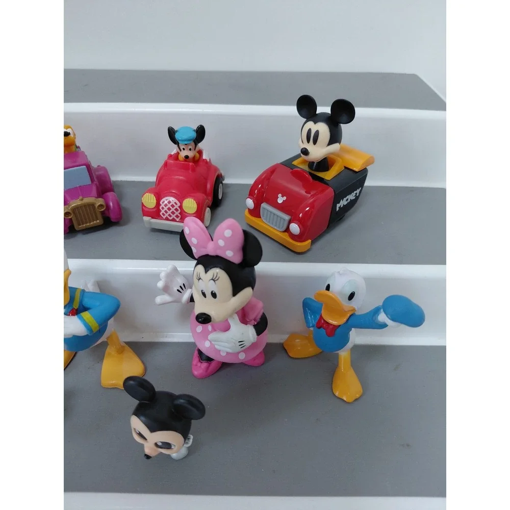 Disney Mickey‎ Mouse Friends Figure Lot Train Car Doorables Minnie Donald Goofy